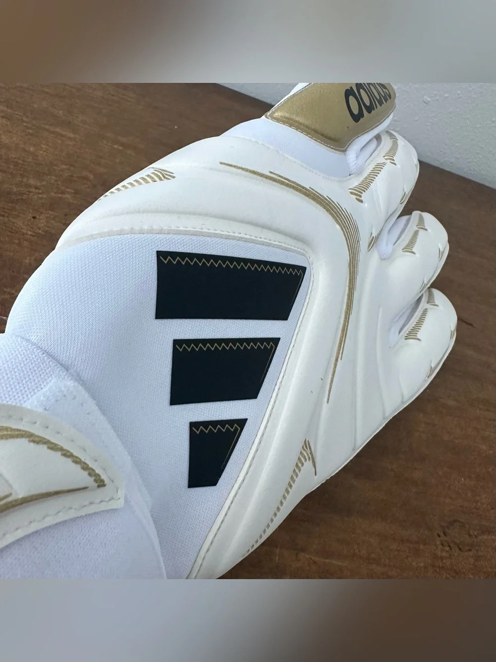 Adidas Football Copa Goalkeeper Gloves  PRO PC Men’s Size 11.5 White JZ5795